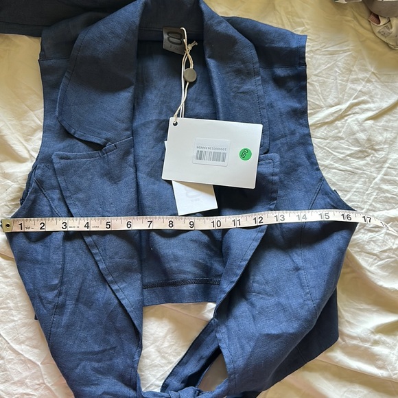 Linen wrap top - Picture 9 of 9